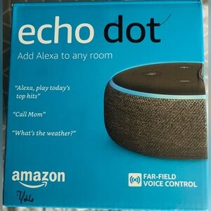 Amazon Echo Dot 3rd Gen Smart Speaker with Alexa - Black